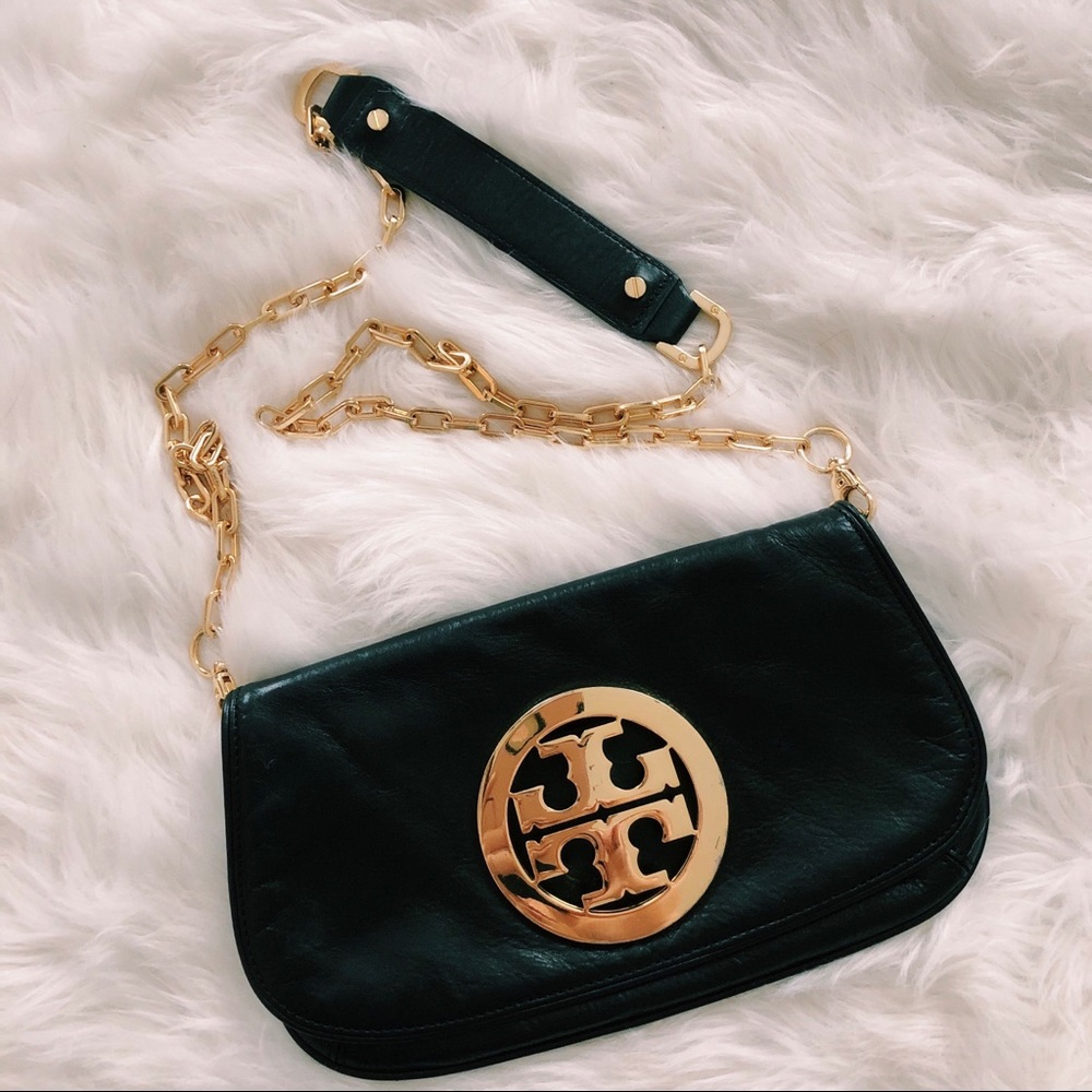 Tory Burch Black Leather Crossbody